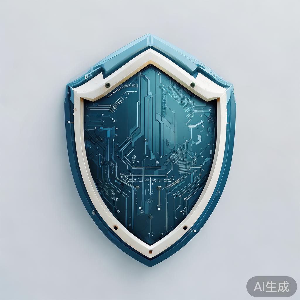 AI 安全盾牌概念图